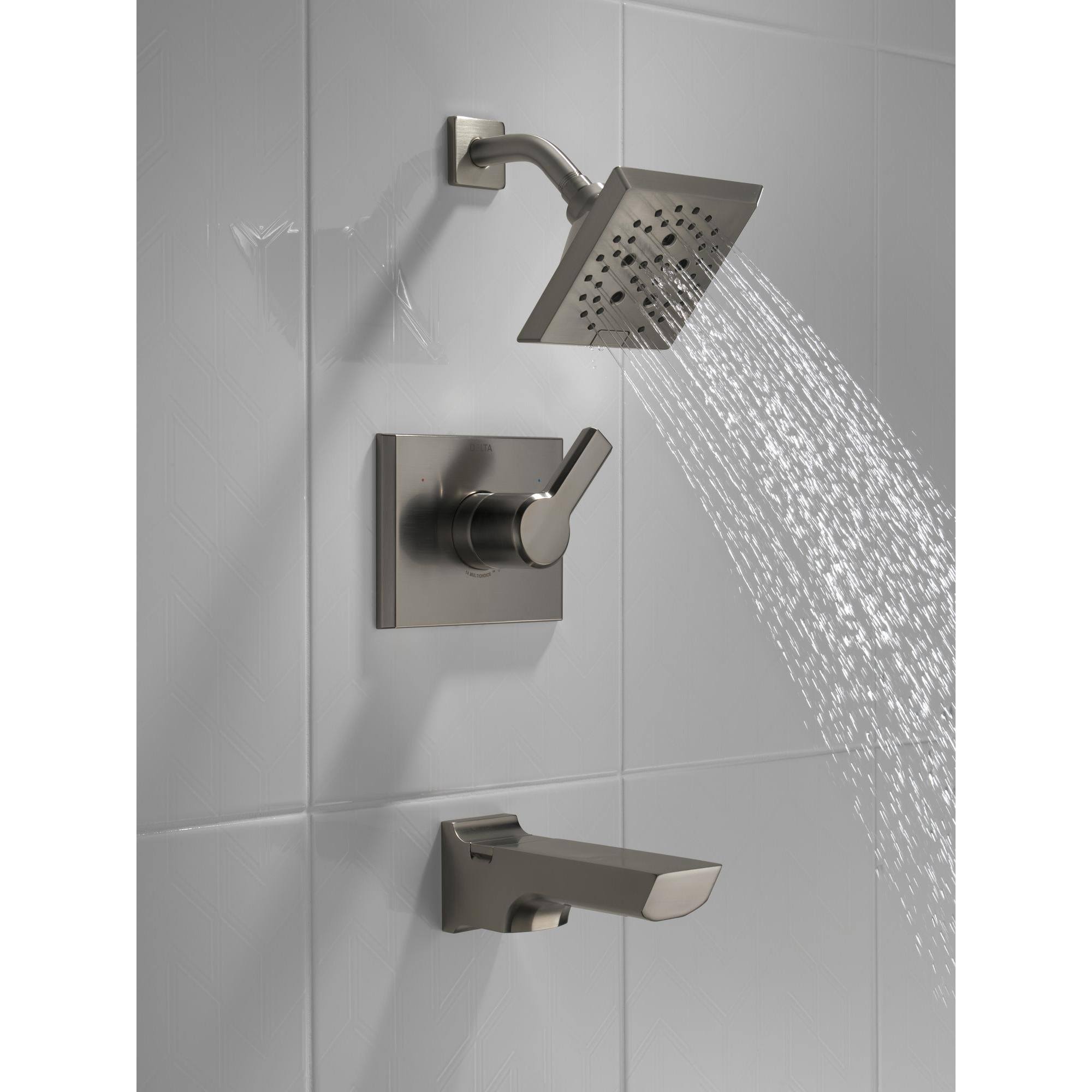 Matte Black Tub and Shower Trim F64213