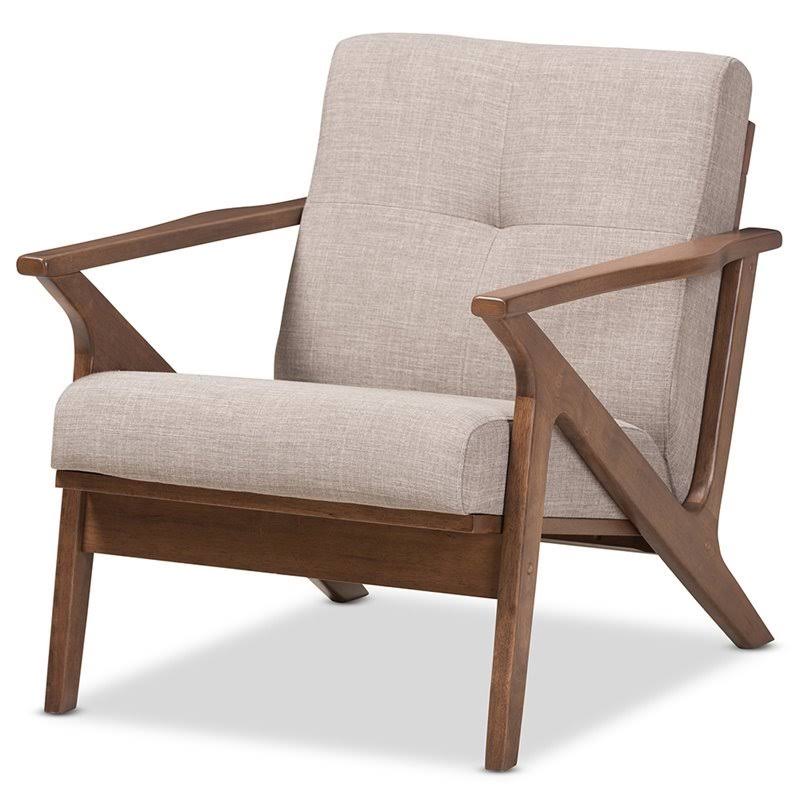 Gray Tufted Accent Arm Chair X901309
