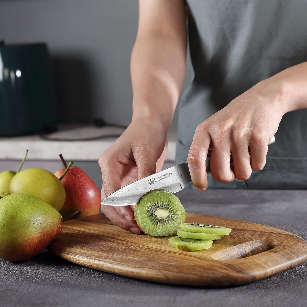 5 Pc German Stainless Steel Chef Knife Set G3129