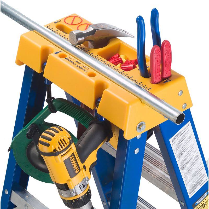 Fiberglass Stepladder, Type IAA, 375 lb. F660