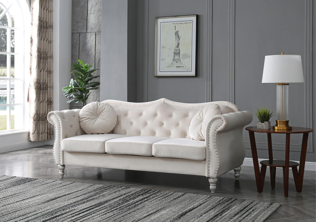 Ivory Sofa O1168