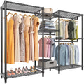 Black Freestanding Wire Garment Rack E2895