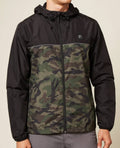 Camo Black Windbreaker Y6840