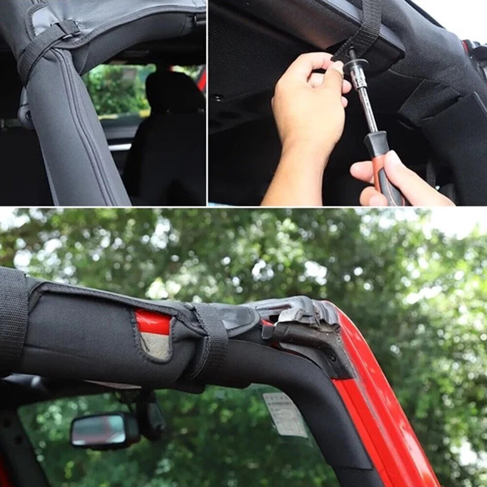 Leather Top Sunshade for Jeep Wrangler JK JKU H6116