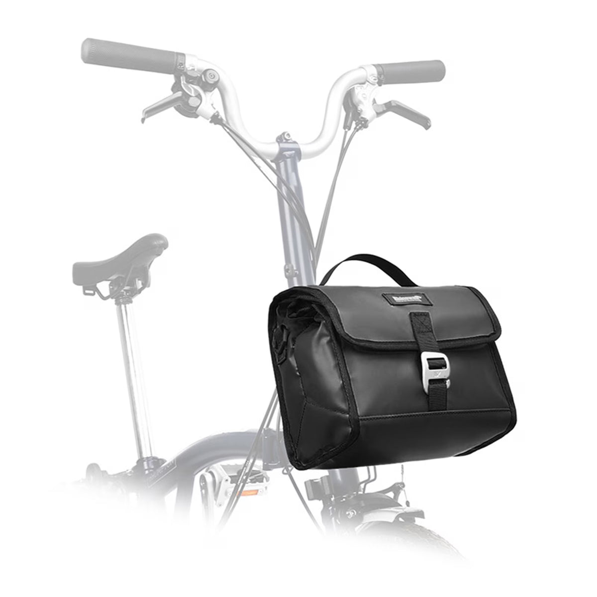Folding Bike Handlebar Bag with Rain Cover X929282