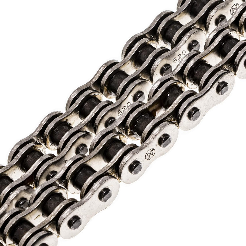 Drive Sprocket Chain Combo Front 12 Rear 42 Tooth 520NZ Standard 88 Links Pack of 2 P496