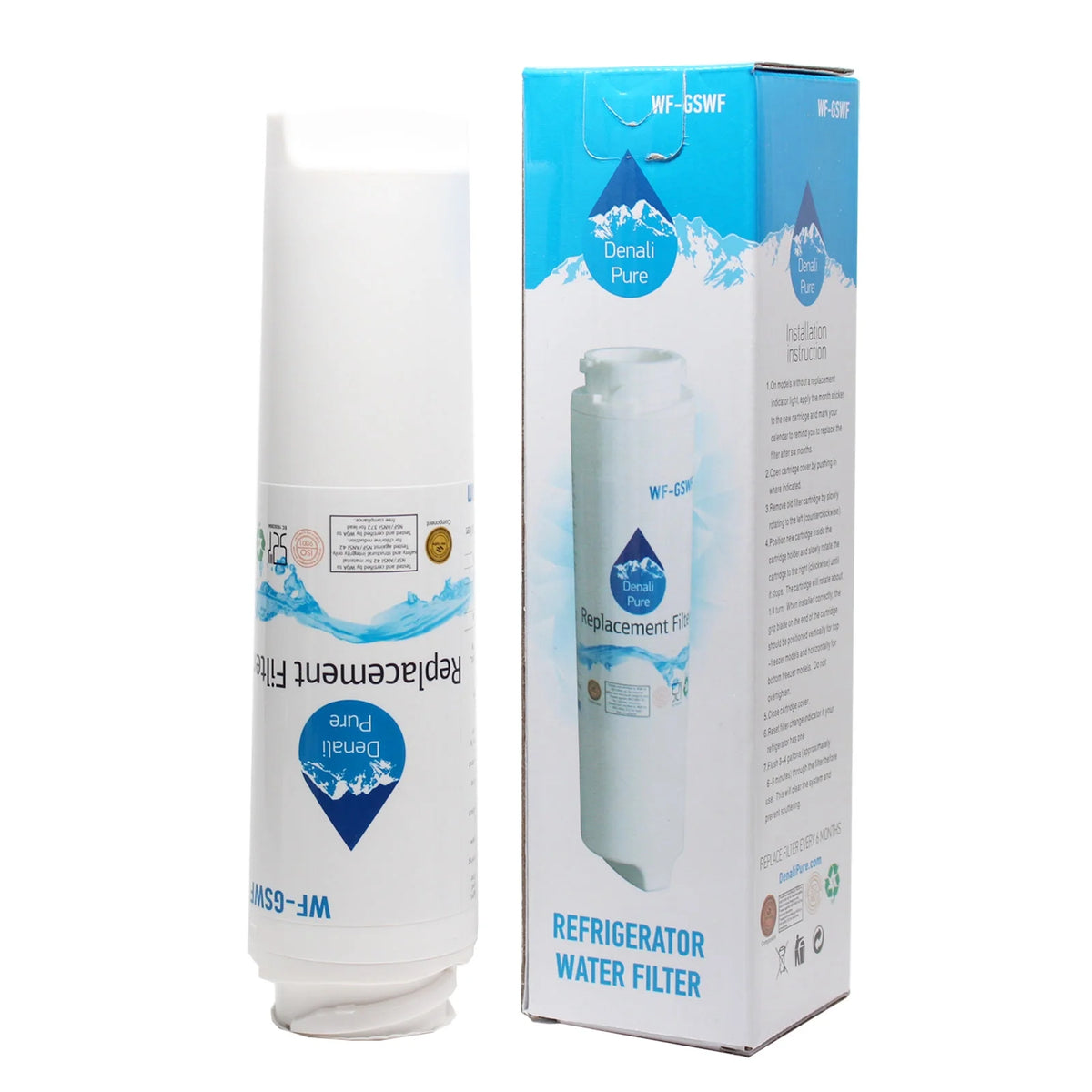 3-Pack Replacement Refrigerator Water Filter Cartridge B449408