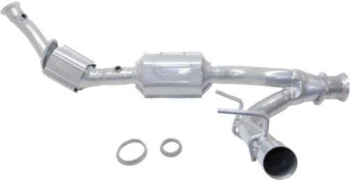 Catalytic Converter Aluminized Steel Tube 2 Sensor Ports C162507