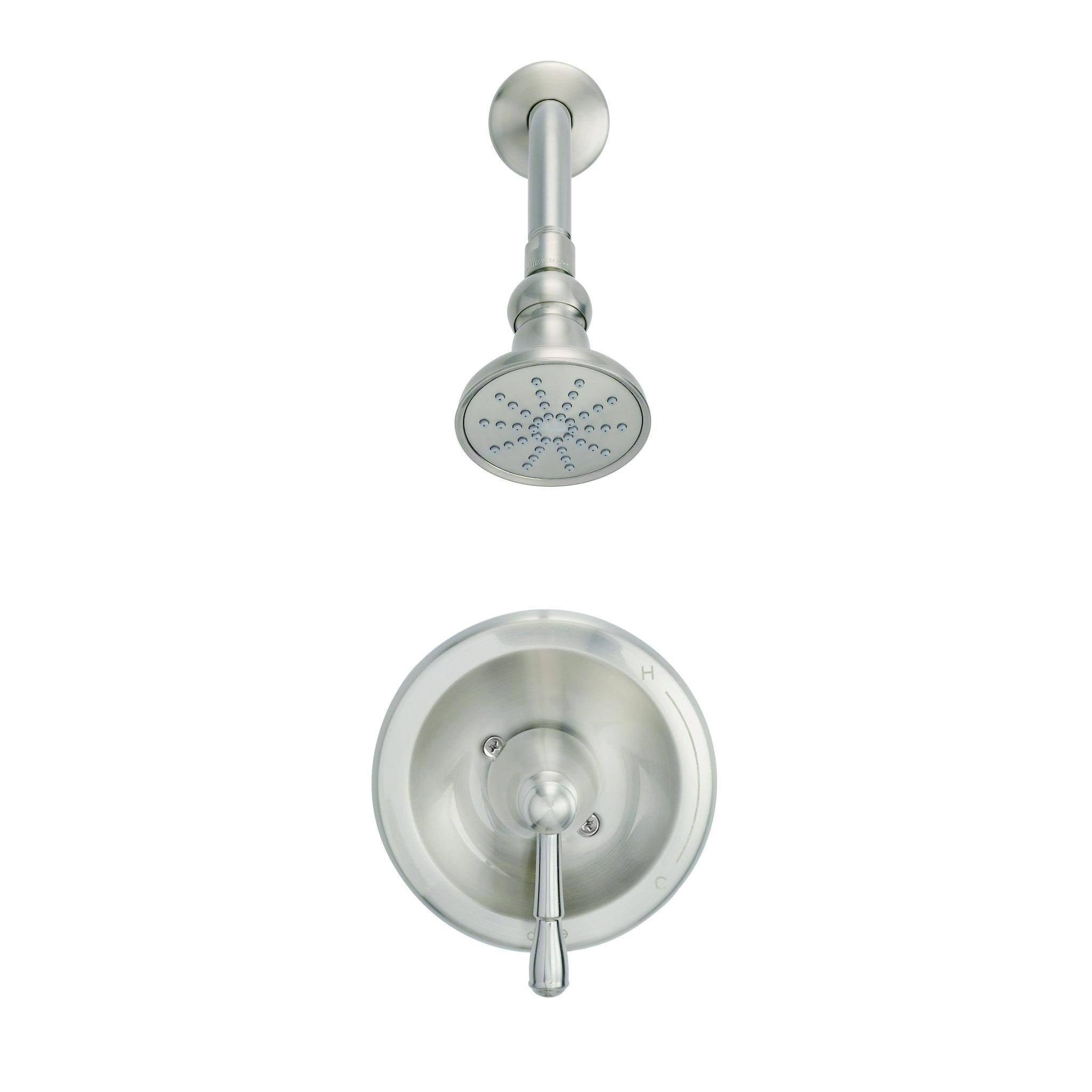 Brushed Nickel Shower Trim Kit with Cartridge N282