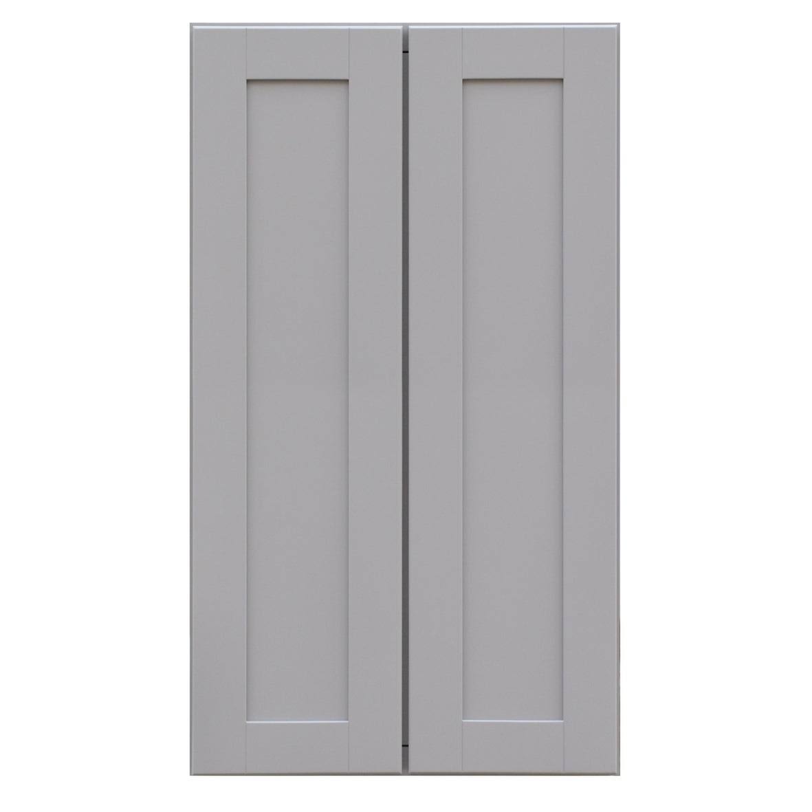 Double Door Wall Cabinet with Dove Gray M6270