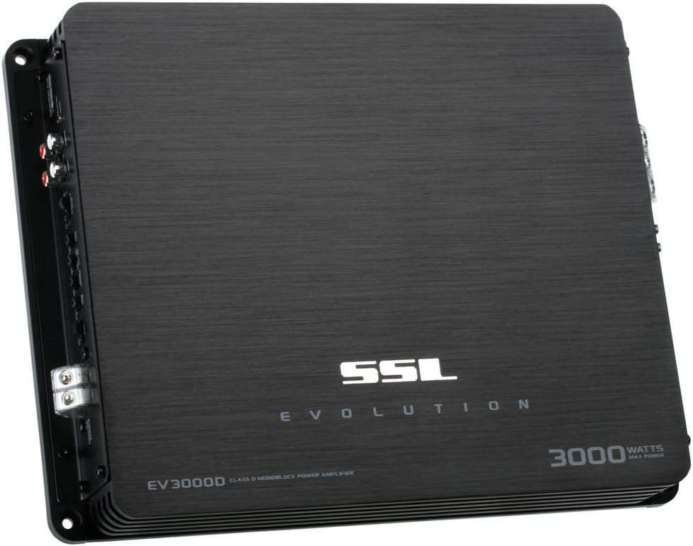 2500 Watt Monoblock Car Amplifier with Remote Subwoofer Control U332