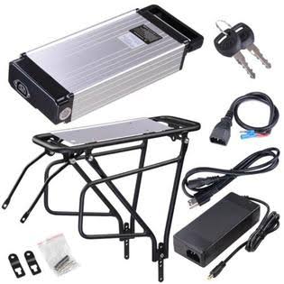 48V 14.5Ah Lithium Battery Rear Rack Electric Bicycle V837