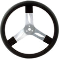 15in Steering Wheel Alum Black A45608