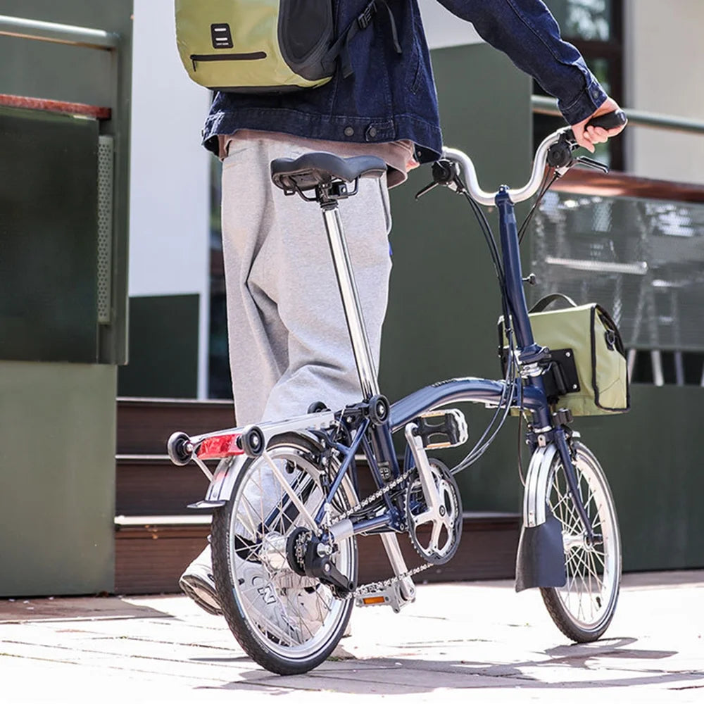 Folding Bike Handlebar Bag with Rain Cover X929282