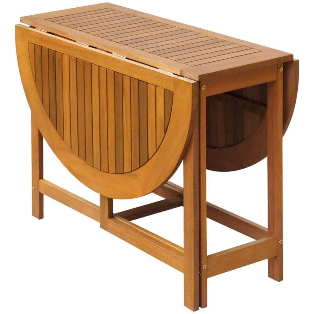 Solid Acacia Wood Garden Table P889252