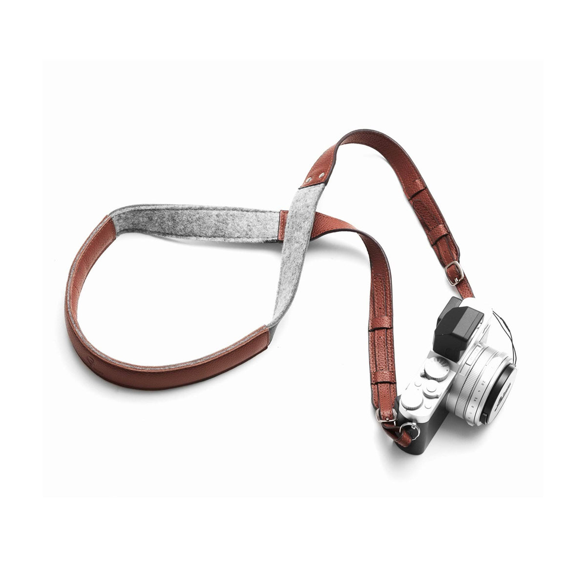 Black Leather Camera Strap I902