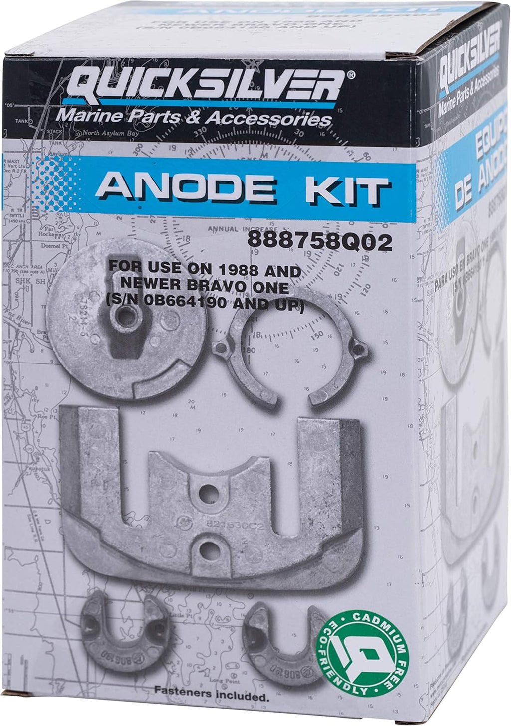 Aluminum Anode Kit for MerCruiser Bravo One R115079