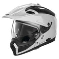 Metal White Motorcycle Helmet W5266