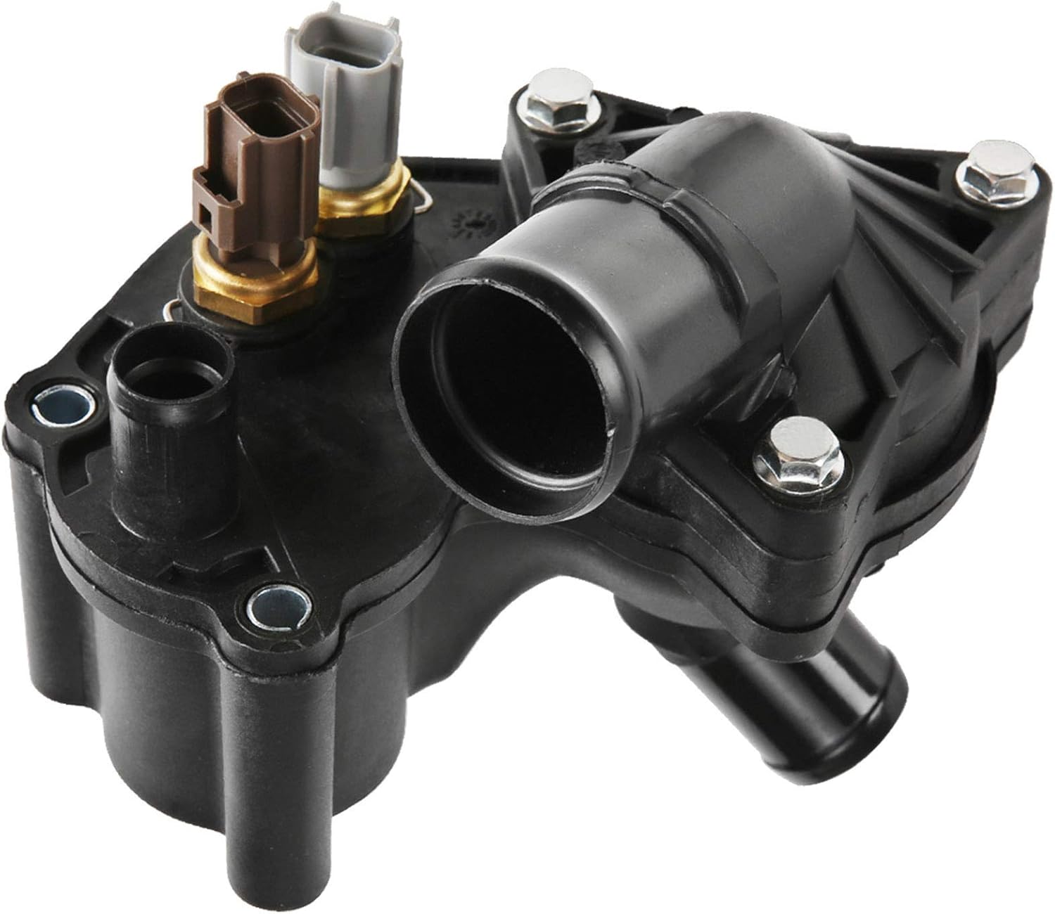 Engine Thermostat Housing with Sensor Assembly Pack of 2 R5097