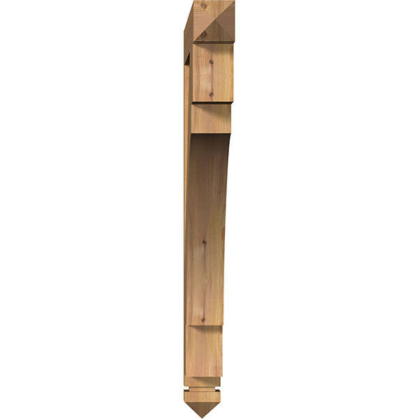 Western Red Cedar Smooth Bracket Y2566
