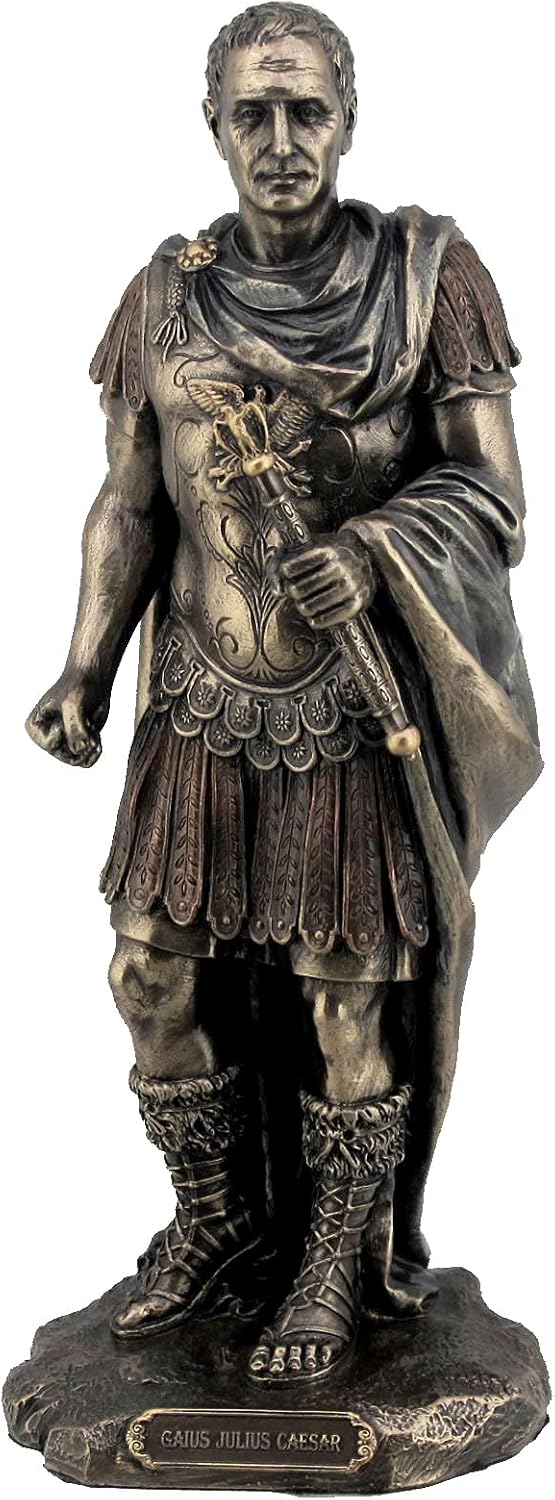 Bronze Finish Roman Military Uniform Statue H124