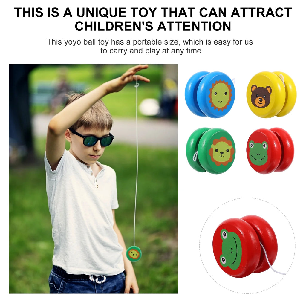 Wooden Finger Yoyo Ball Toy P659558