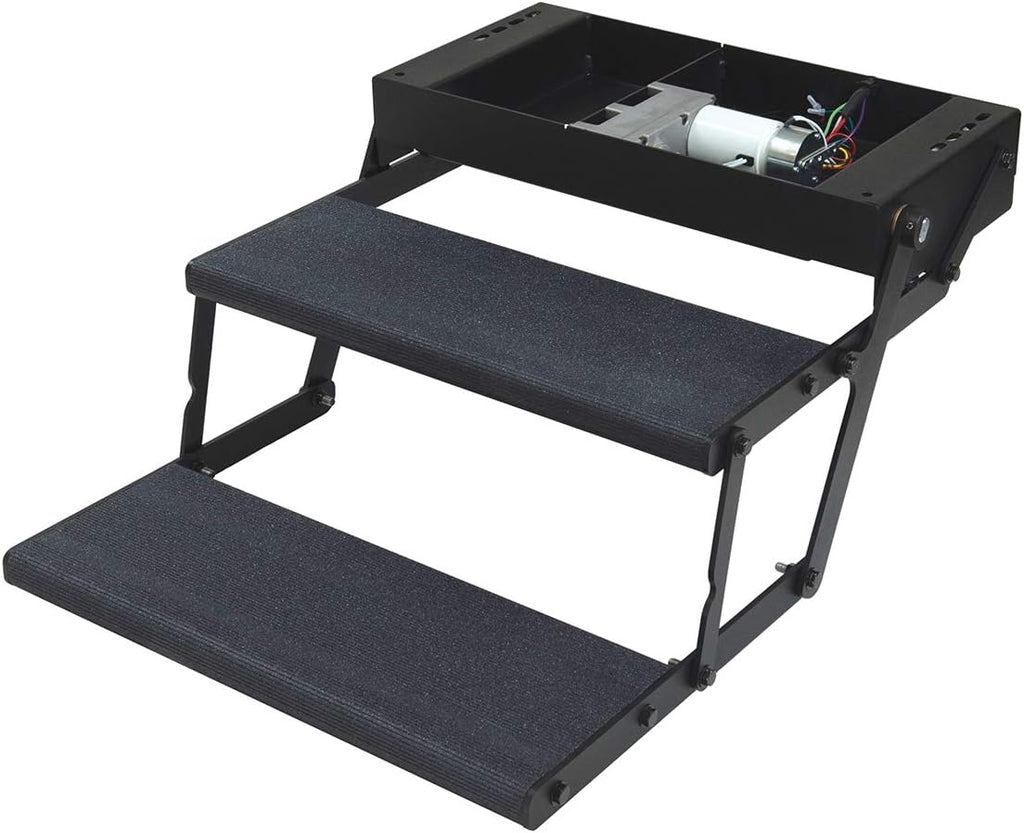 24" Double Power RV Step with Switch and Harness I656106