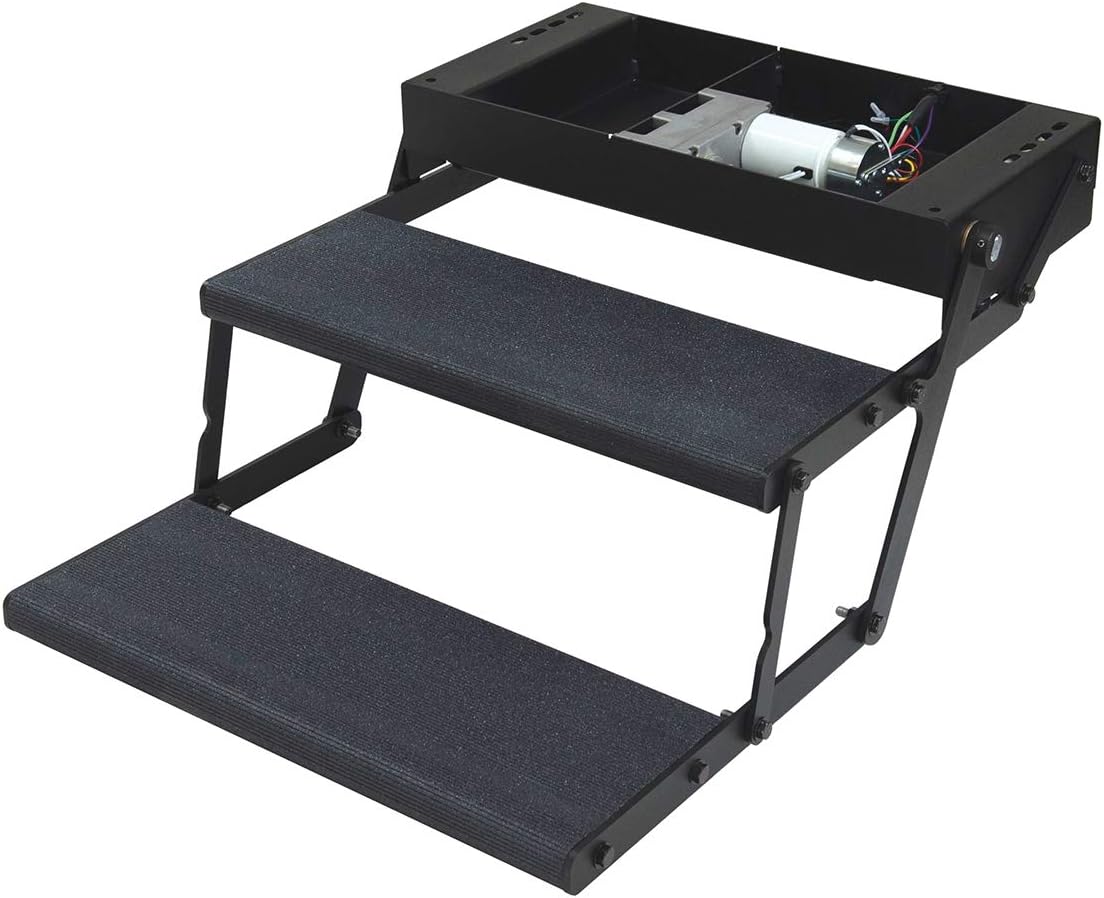 24" Double Power RV Step with Switch and Harness I656106