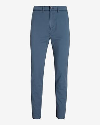 Slim Hyper Stretch Chino Blue W32 L32 Z3127