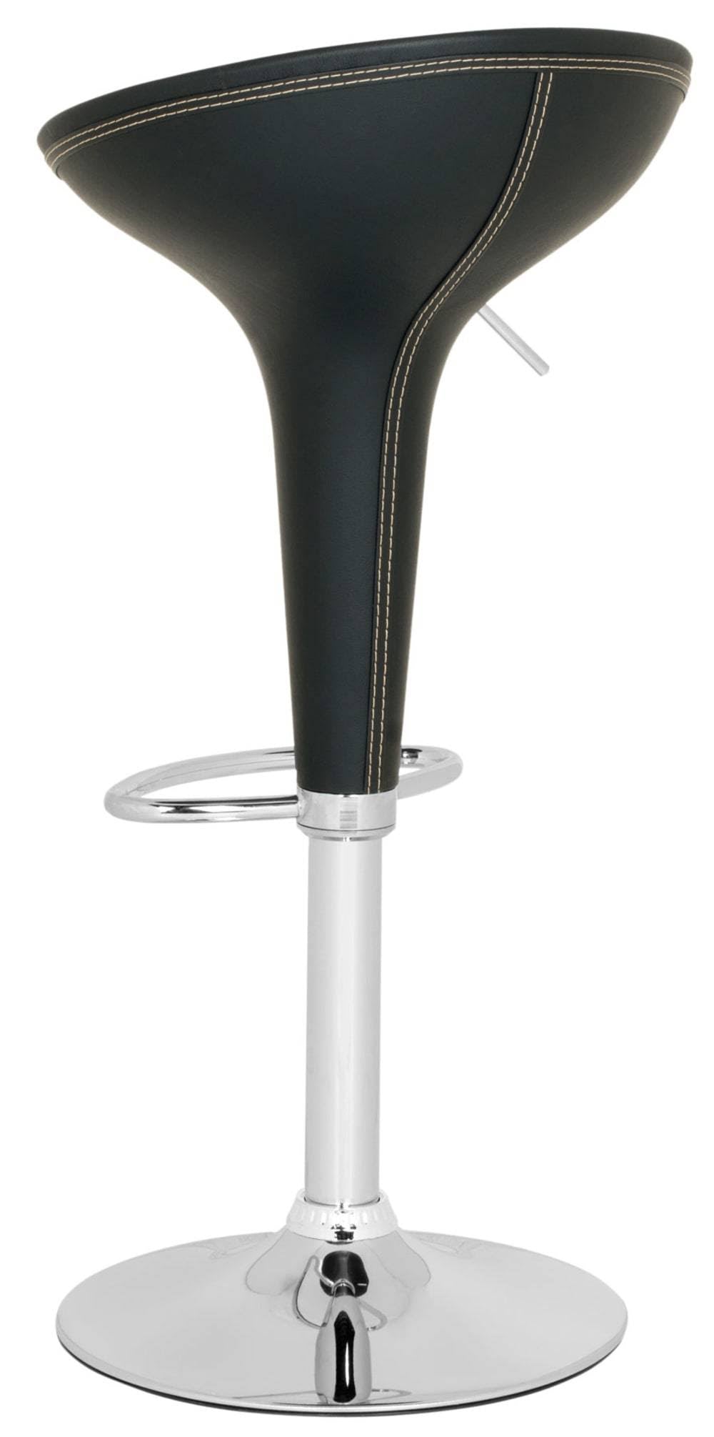 Black Swivel Bar Stool V2219
