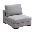 Gray Modular Armless Sofa R6727