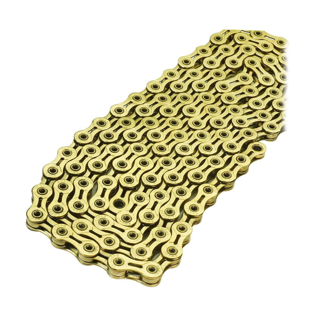 Yellow 116 Links Bicycle Chain I365