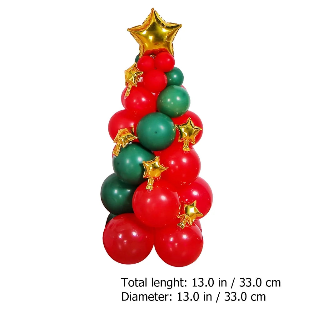 Christmas Tree Candy Canes Aluminum Film Balloons K911