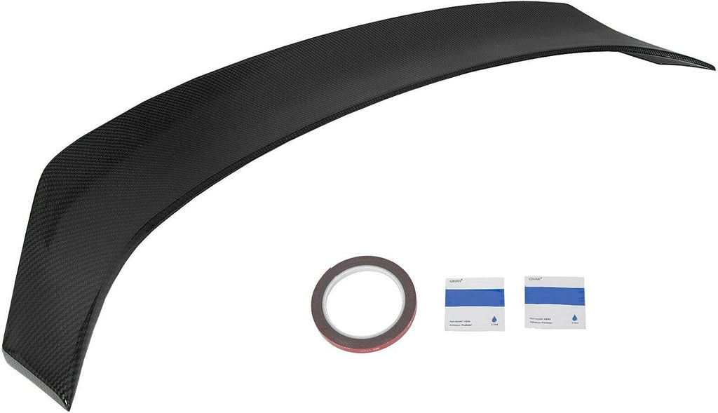 Carbon Fiber Style Trunk Spoiler Wing ABS R6727