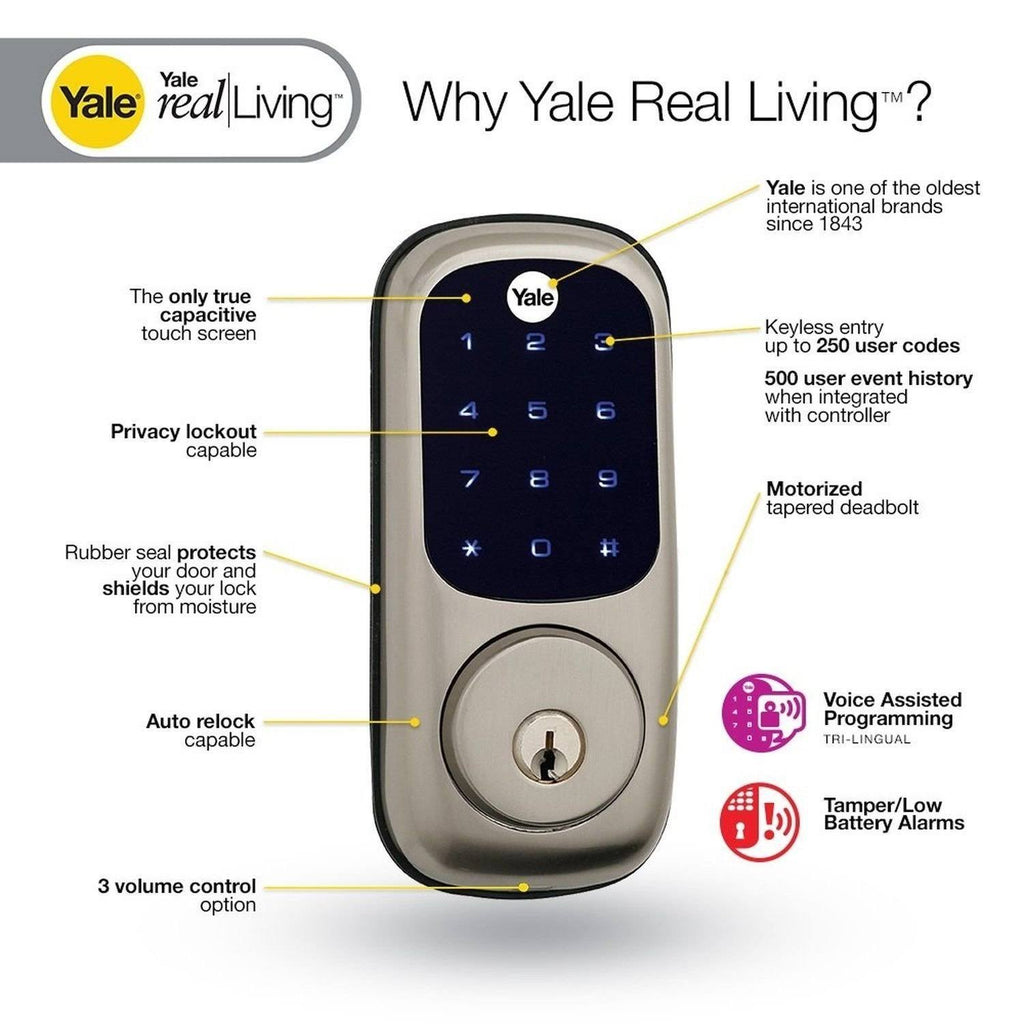 Z Wave Touchscreen Deadbolt R55524