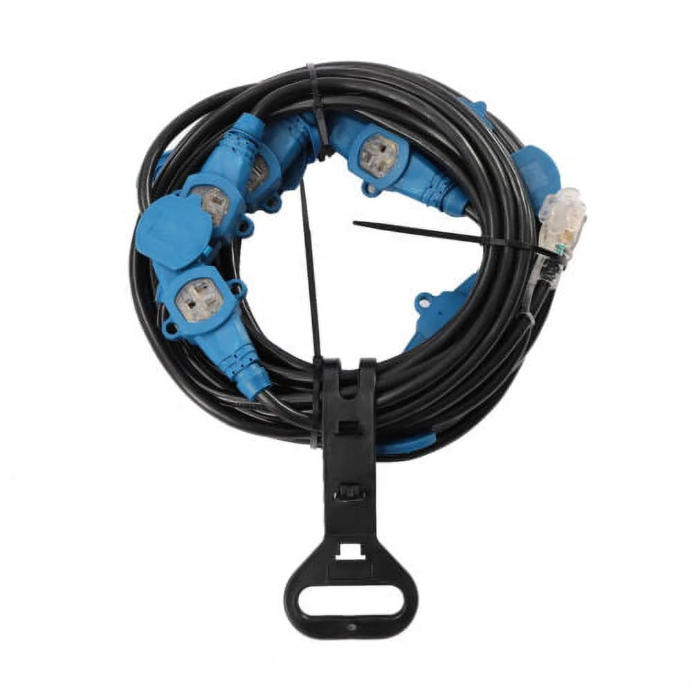 65FT 12awg 13 Plugs 15A 125V Power Extension Cord Splitter D944038