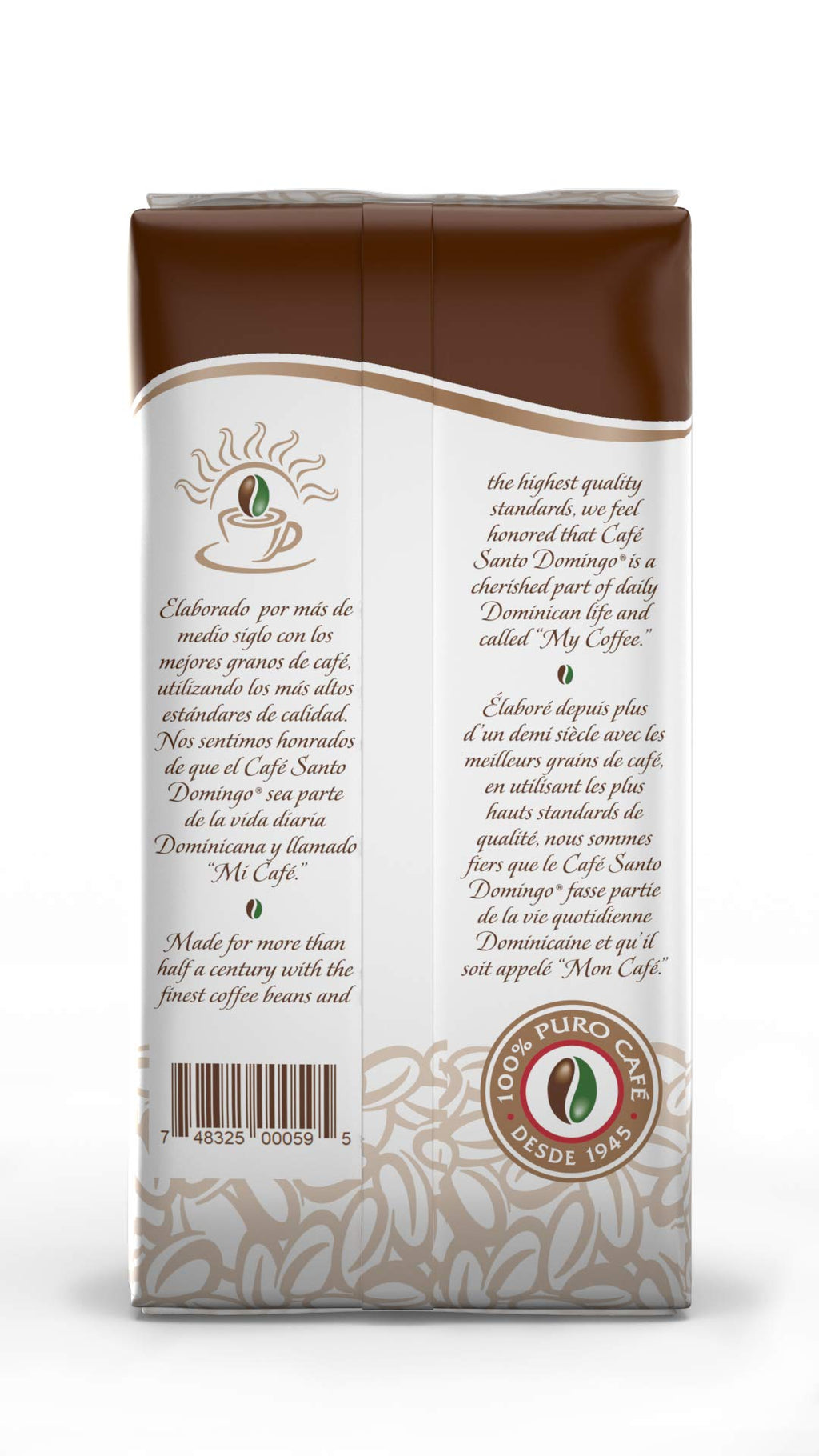 16 Oz Bag Whole Bean Medium Roast Coffee (Pack Of 2) L28724