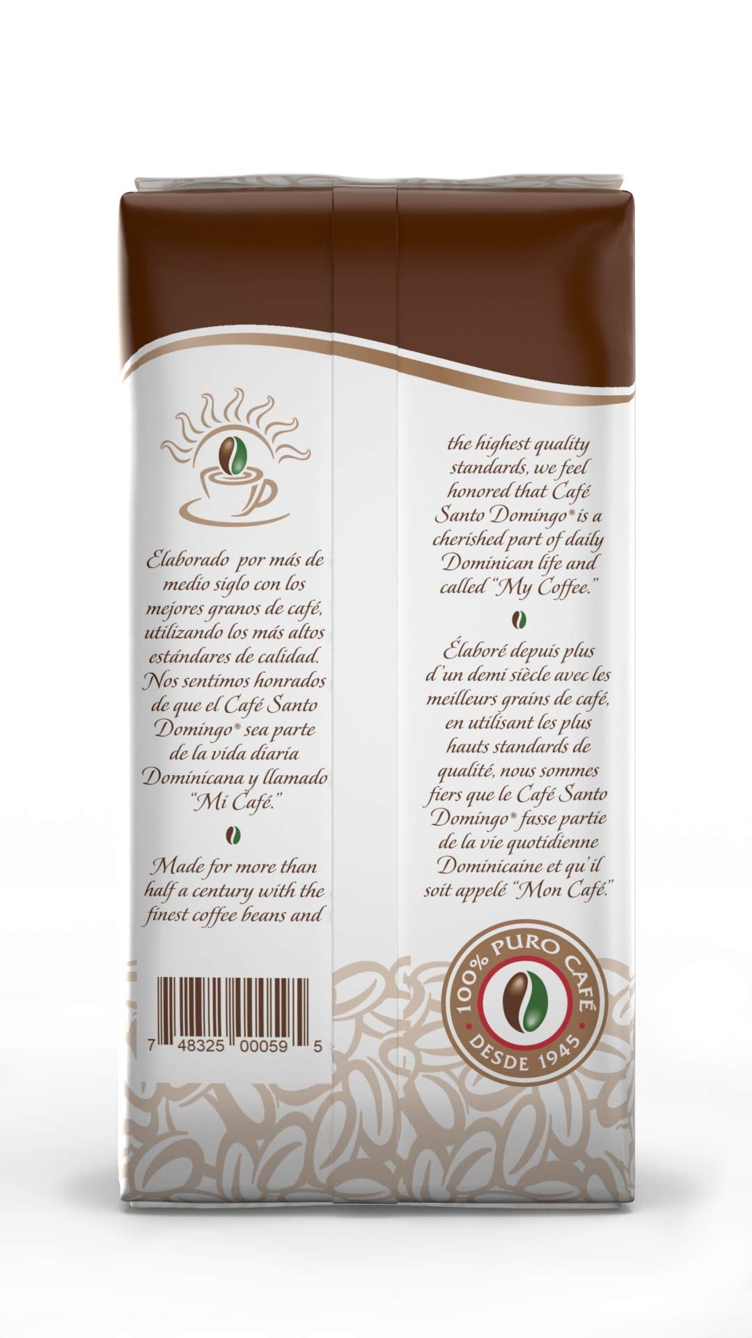 16 Oz Bag Whole Bean Medium Roast Coffee (Pack Of 2) L28724