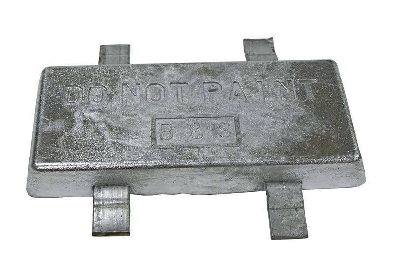 Zinc Weld on 1-1/4 x 6 x 12 E240