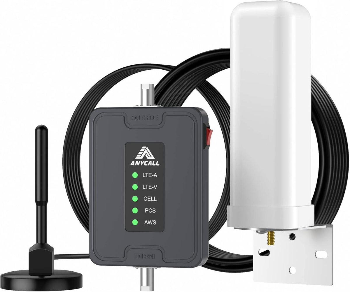 5 Band 3G 4G 5G Cellular Signal Amplifier Kit O441