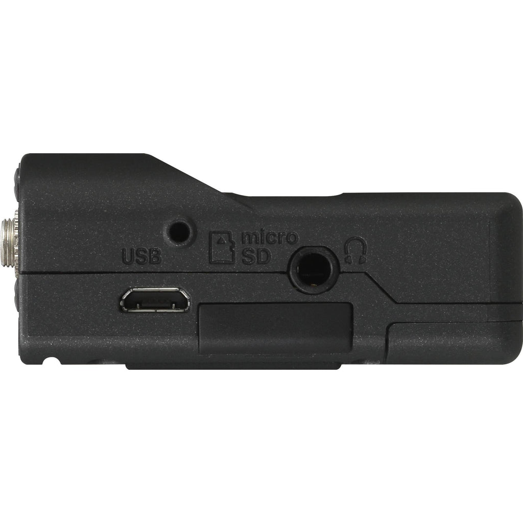 Black Mini Portable Recorder with Lavaliere Microphone M217