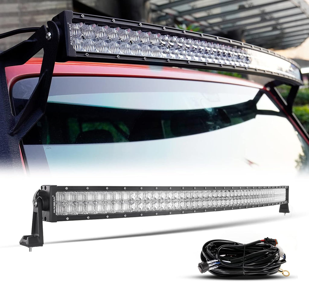 42” 240W LED Work Light Spot Flood Combo Beam with Wiring Harness Y238