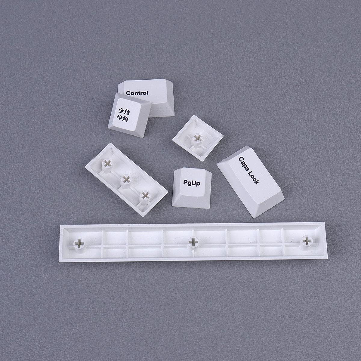 White 134 Keys Cherry Profile Dye-Sub PBT Keycap P348