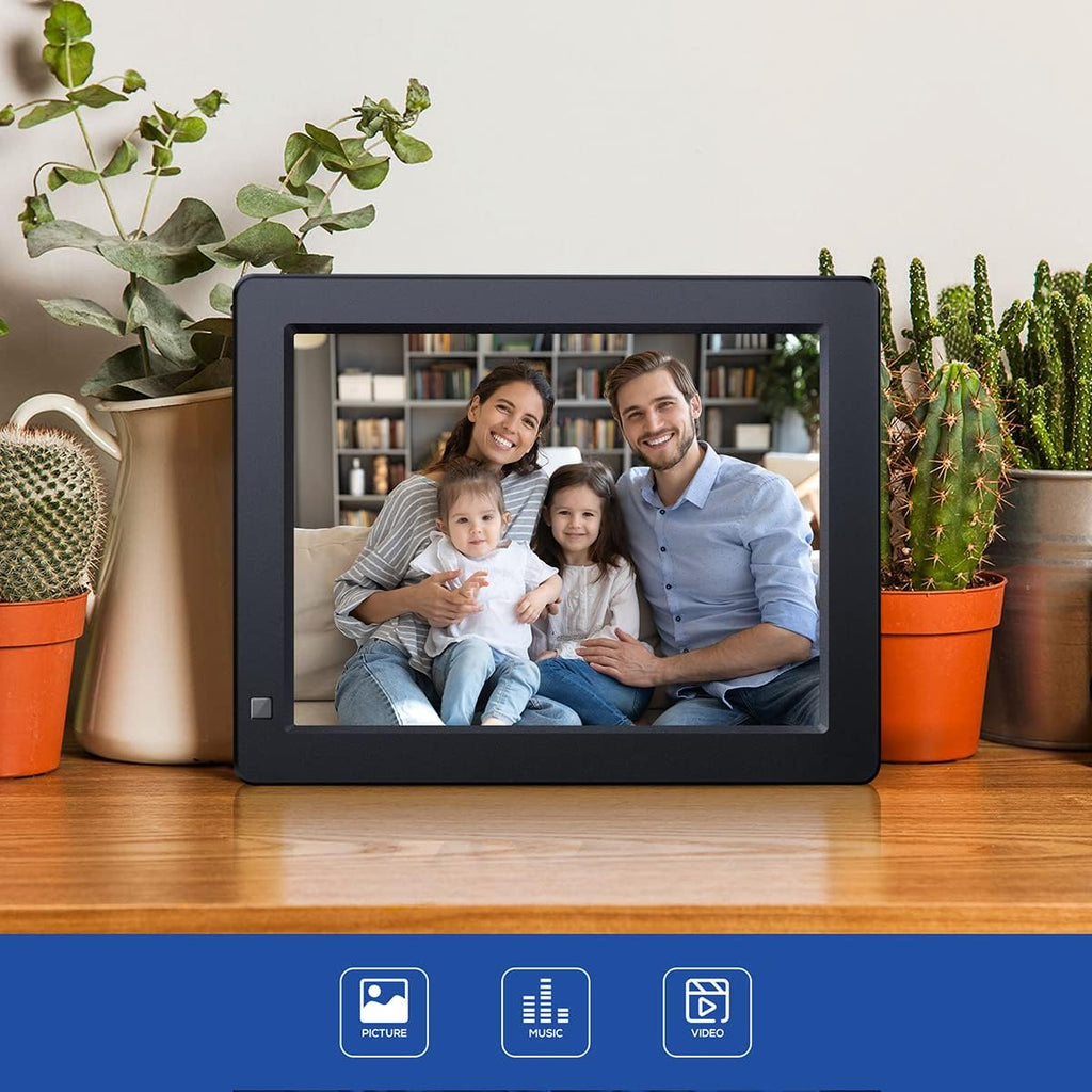 9Inch Digital Photo Frame with 1024 x 768 HD IPS Display J241