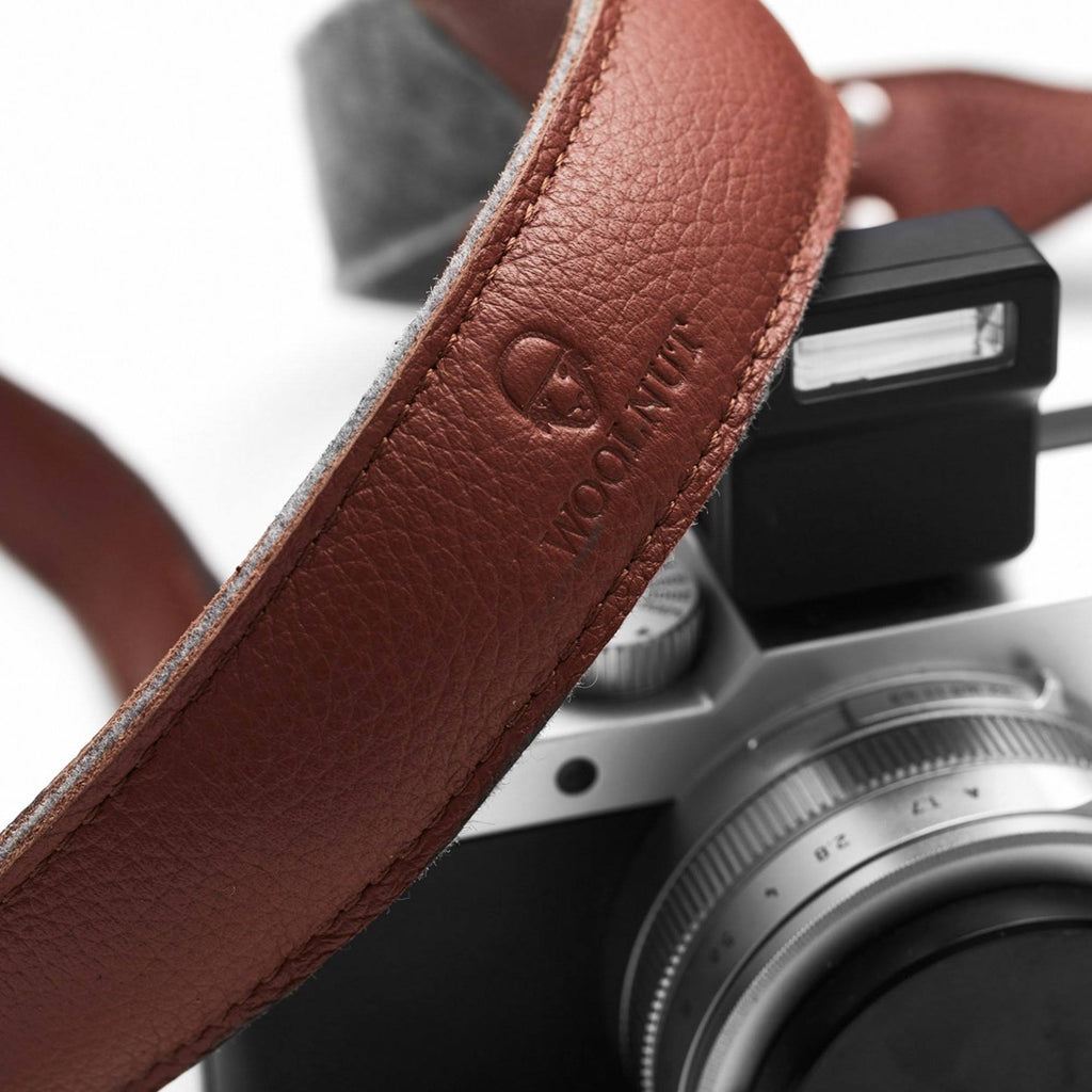 Black Leather Camera Strap I902