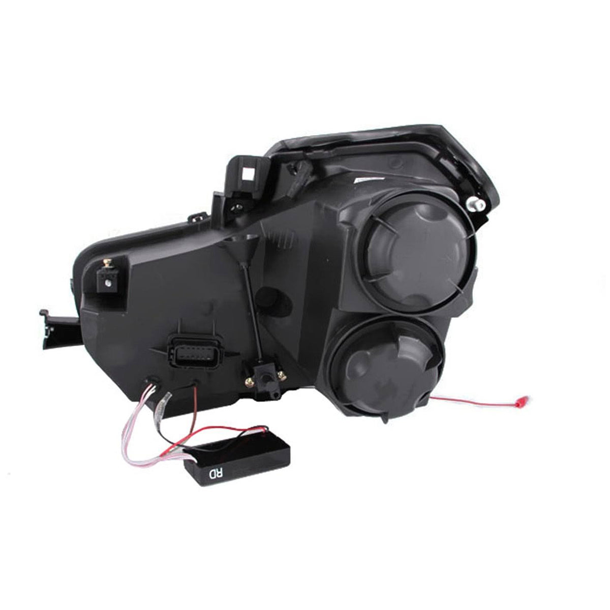 Projector Headlights with Halo Chrome Y98243