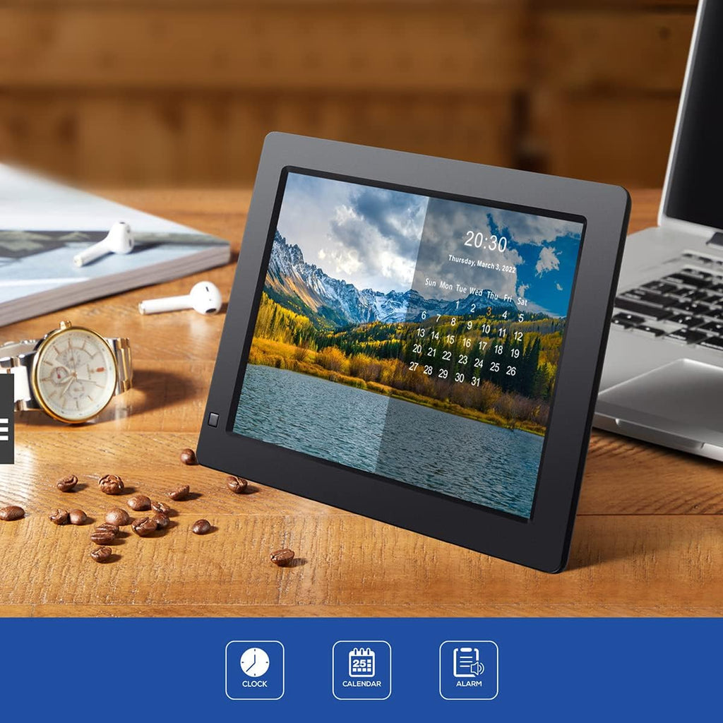 9Inch Digital Photo Frame with 1024 x 768 HD IPS Display J241