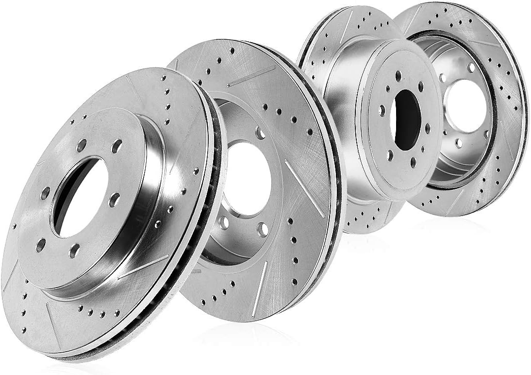 6 Lug Front and Rear Rotors for Ford Expedition Navigator V86767