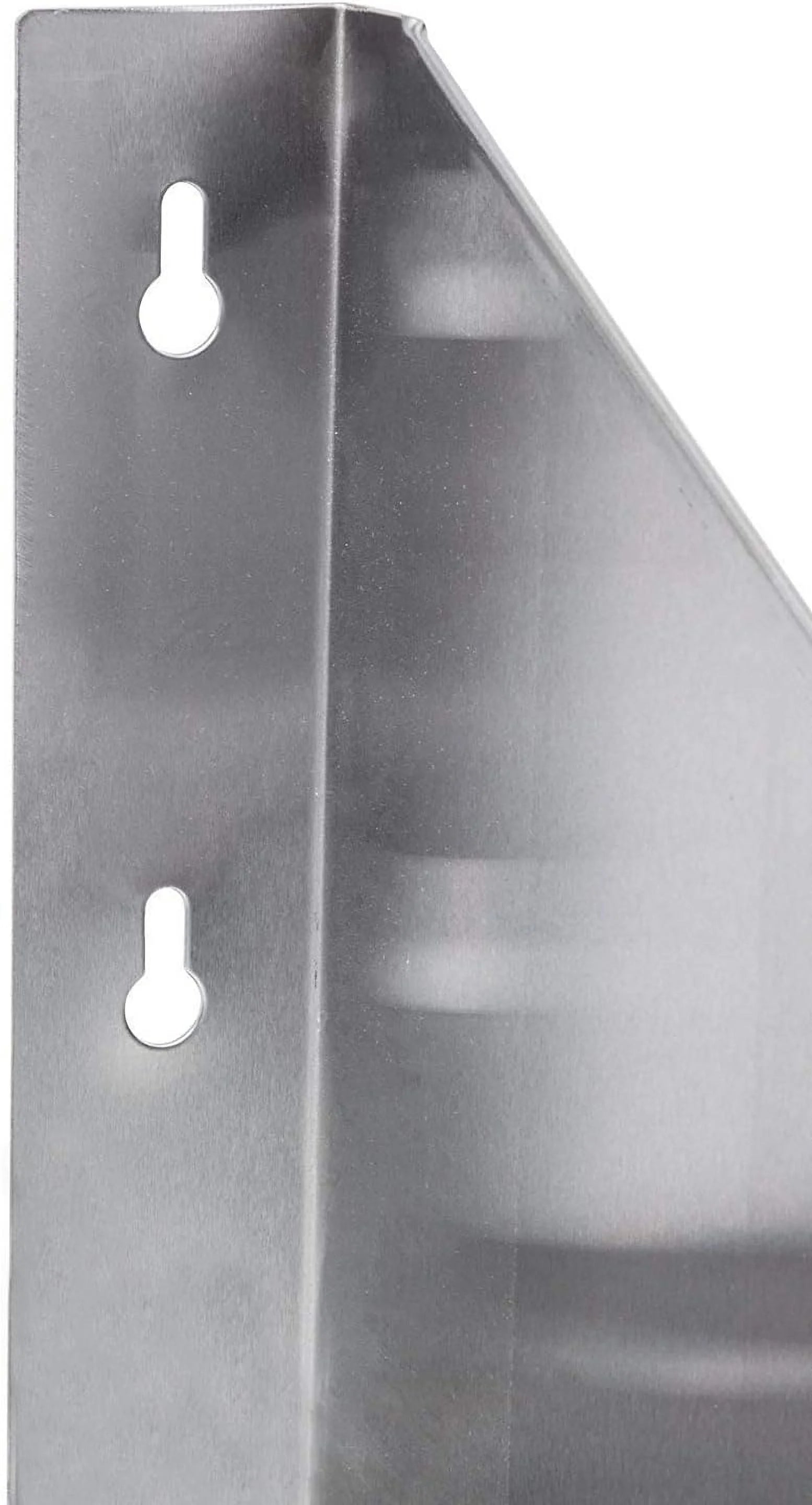 Heavy Duty Stainless Steel Wall Mount Microwave Shelf 18" X 30" U953