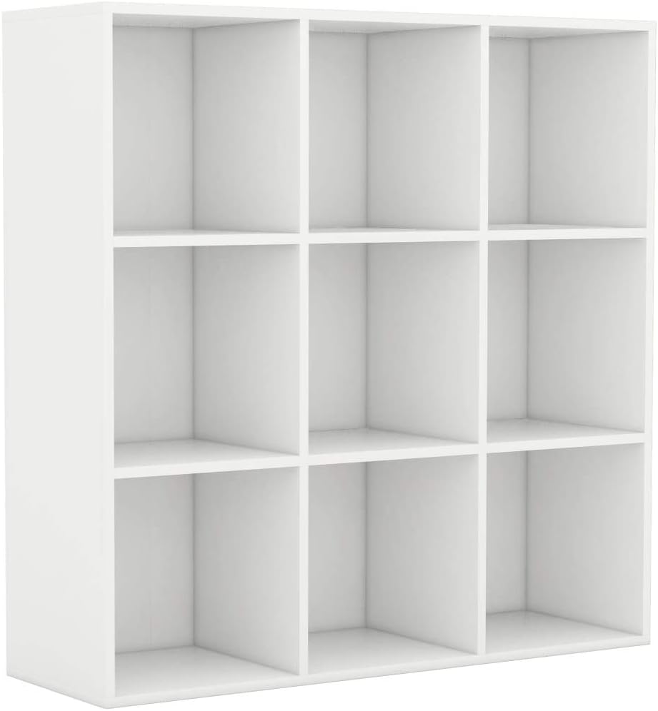White Chipboard Book Cabinet U3994